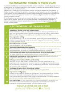 communicatietips autisme